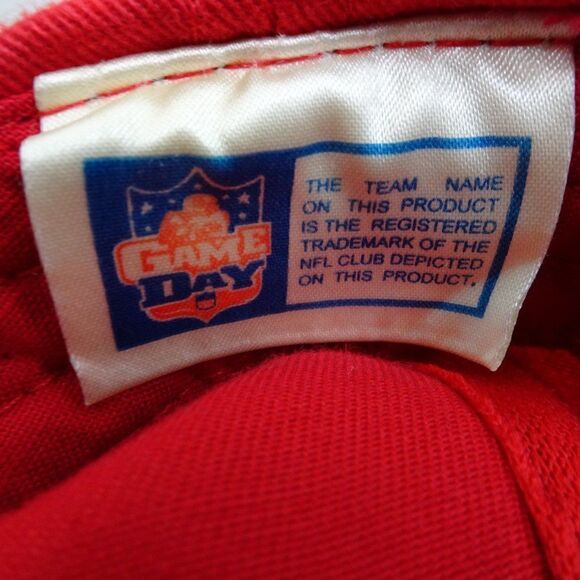 Game Day NFL Patriots Red Adjustable Hat Cap - Picture 6 of 7